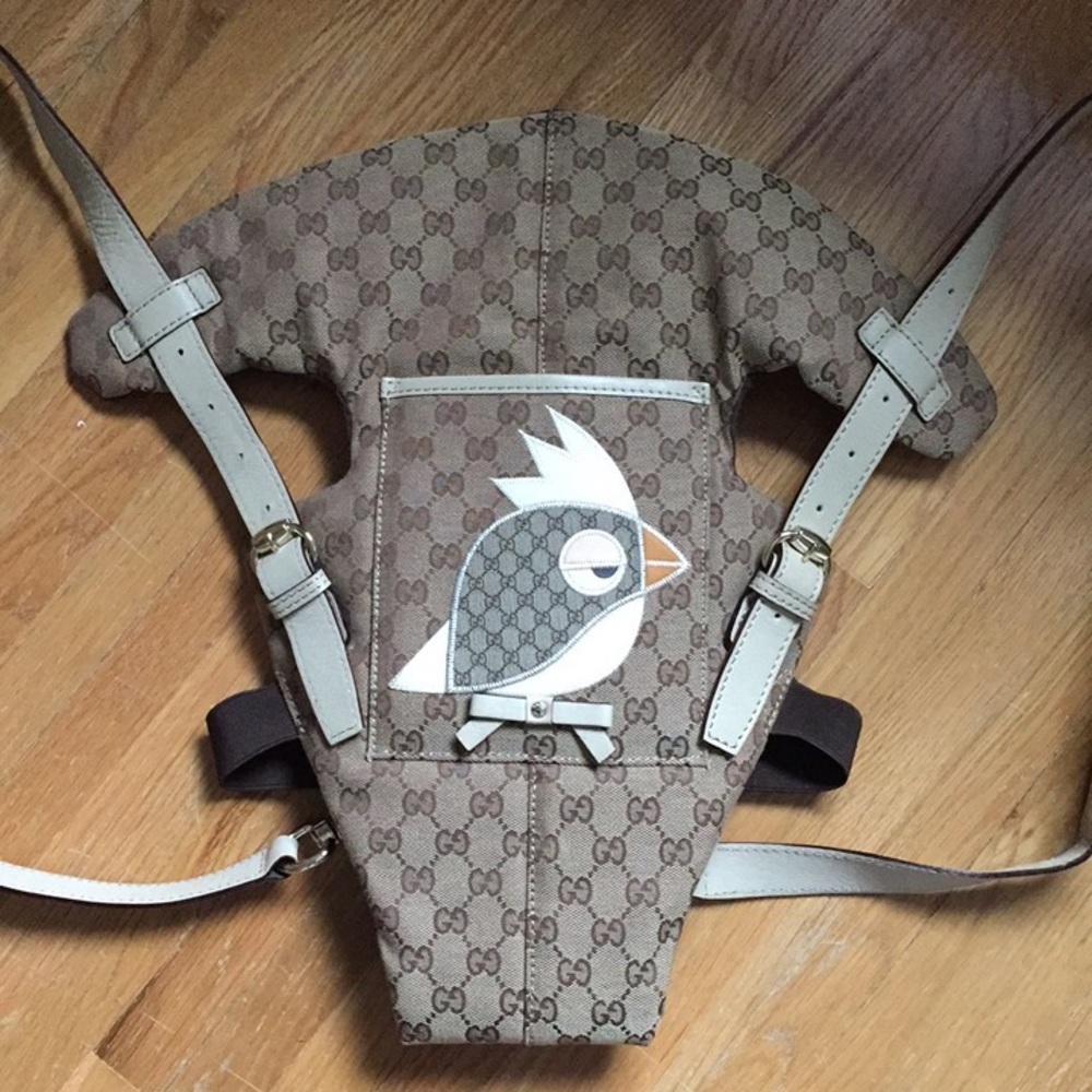 Gucci baby carrier